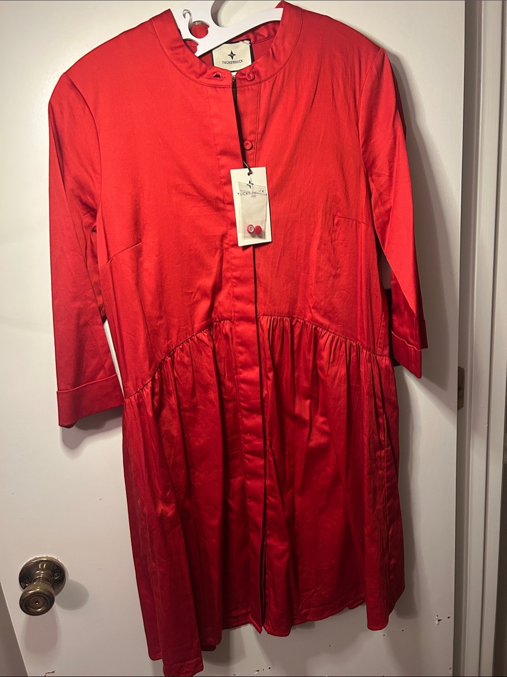 Red Tuckernuck Dress - sz xs